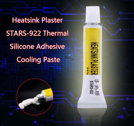 1 หลอด ซิลิโคนกาว กาวซิลิโคนระบายความร้อน Heatsink Plaster 5g ฮี ท ซิ้ ง led  รุ่น STARS-922 สำหรับ LED CHIP