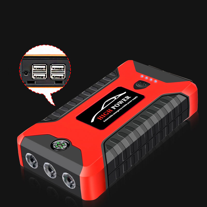 Bit Cheaper Bit cheaper แบตเตอรี่รถยนต์ฉุกเฉิน 99800MAH สามารถจ่ายไฟ 12V สามารถ ...