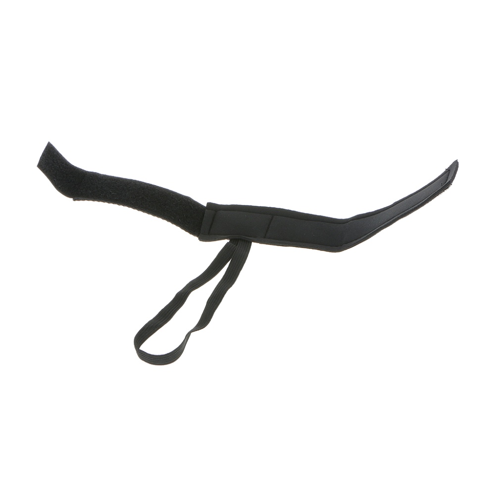 2pc Black Durable Bodyboard Fin Saver Leashes Flippers Swim Dive Fins