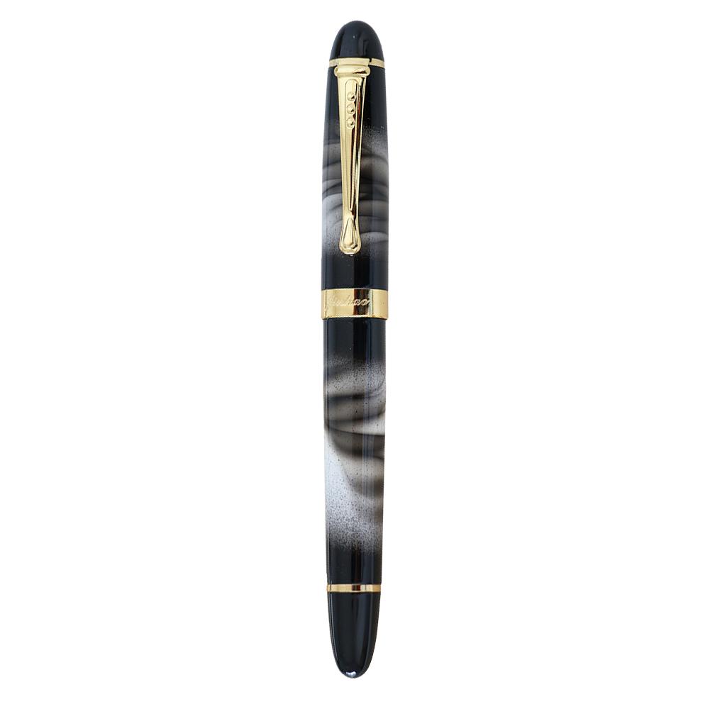 JinHao X450 อิริเดียมขนาดกลาง Nib 18KGP ปากกาหมึกซึม คุณภาพสูง โลหะ ปากกา หมึก