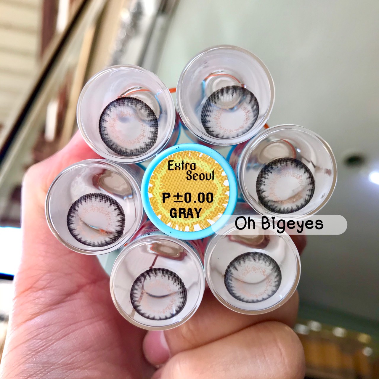 คอนแทคเลนส์ Sweety plus : Extra Seoul eff18 ลายใหม่ 2021 สวยมาก ตาโค บิ๊กอาย สีเทา น้ำตาล ฟ้า ม่วง ดำ