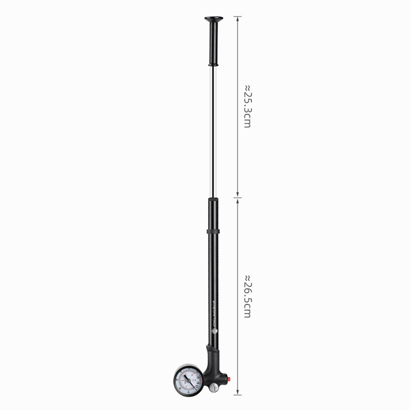 [Oliver Timmy] JKM Portable Highpressure Bike Air Pump with Gauge for Fork Rear Suspension