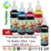 True Green inkjet refill Brother 100ml. all model : B/C/M/Y ( หมึกเติม Brother ชุด 4 ขวด แถมฟรี BK 1 ขวด มูลค่า 160 บาท)(Multicolor) : image True Green inkjet refill Brother 100ml. all model : B/C/M/Y ( หมึกเติม Brother ชุด 4 ขวด แถมฟรี BK 1 ขวด มูลค่า 160 บาท)(Multicolor)