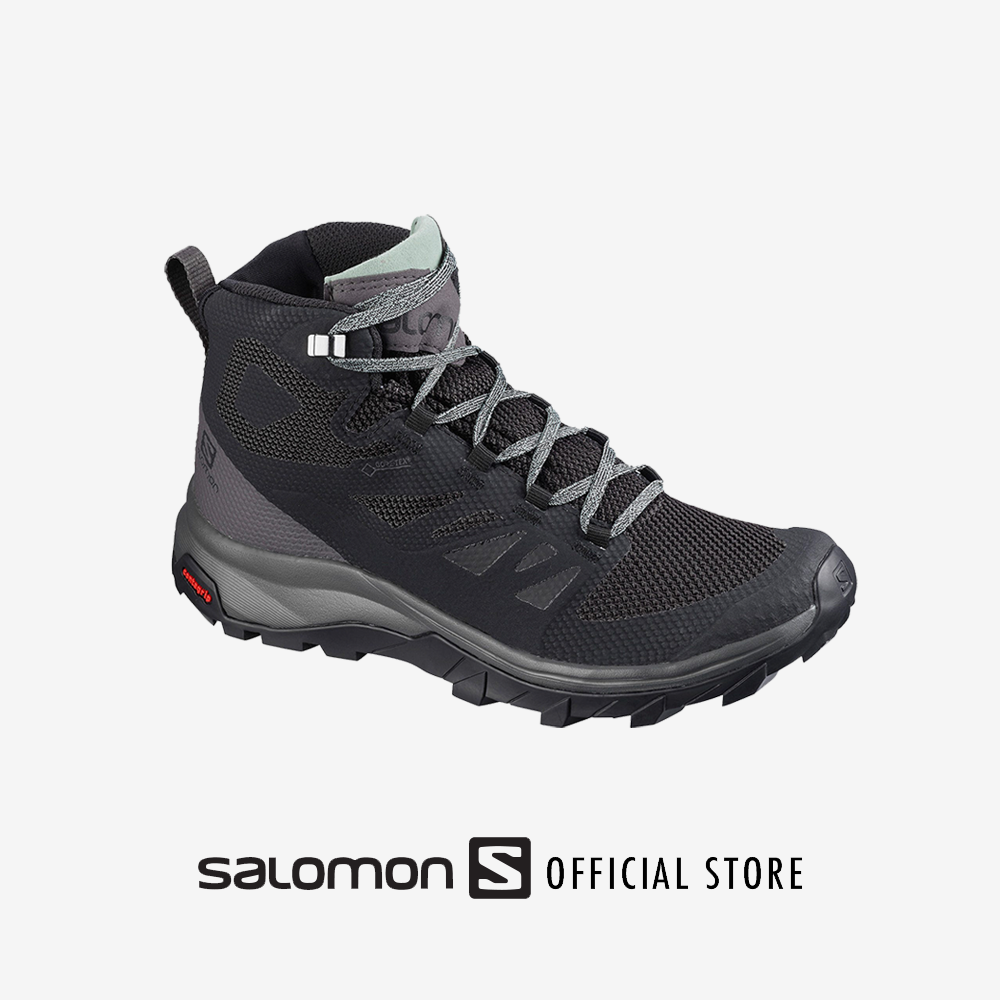 Salomon Outline Mid Gtx W Shoes รองเท้าปีนเขา รองเท้าผู้หญิง รองเท้าเดินป่า Hiking ปีนเขา. 