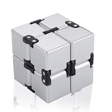 Infinity Cube - ลูกบาศก์มหัศจรรย์ อลูมิเนียม Fidget cube