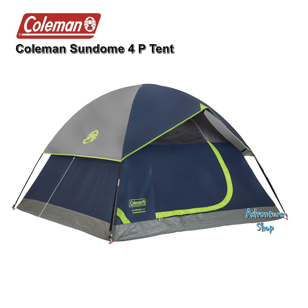โปรโมชั่น Coleman Sundome Tent 4P ราคาถูก เต็นท์ เต้นท์สนาม เต็นท์นอน