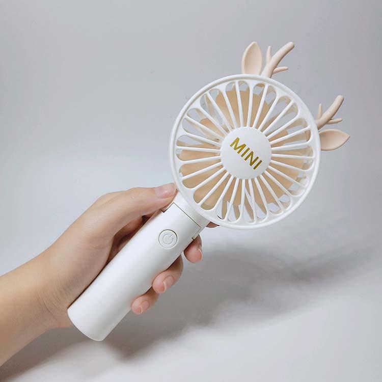 พัดลมมินิ พัดลมขนาดพกพา รูปเขากวาง Animal Mini Fan DeerLet รุ่น ...