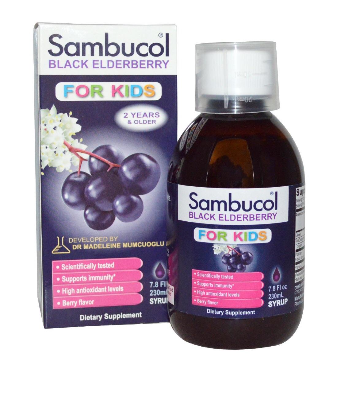 โปรโมชั่น Sambucol Black elderberry Immune System Support, For Kids, Syrup