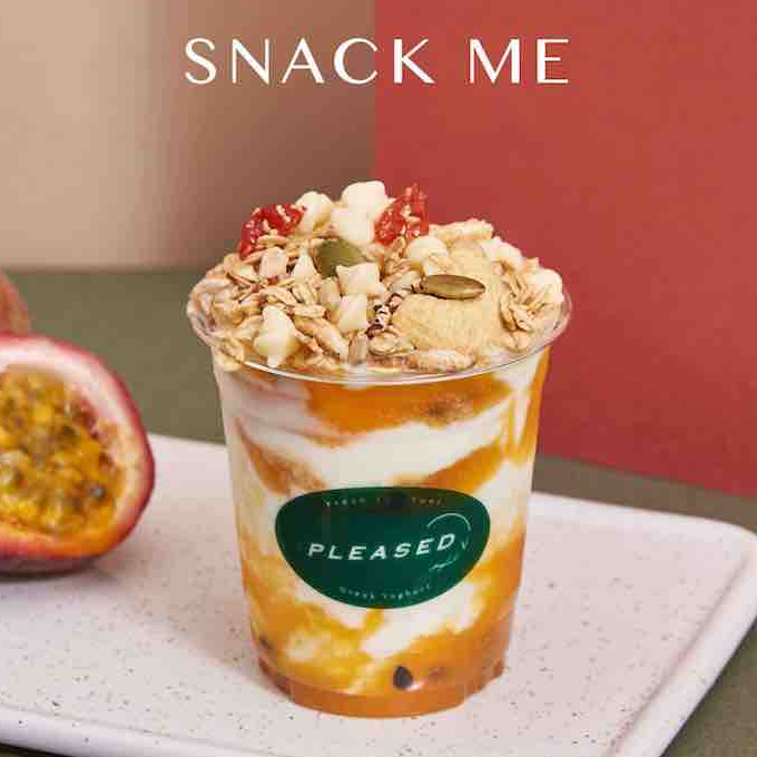 E coupon - PLEASED กรีกโยเกิร์ต รส Passionate about you ไซส์ Snack me