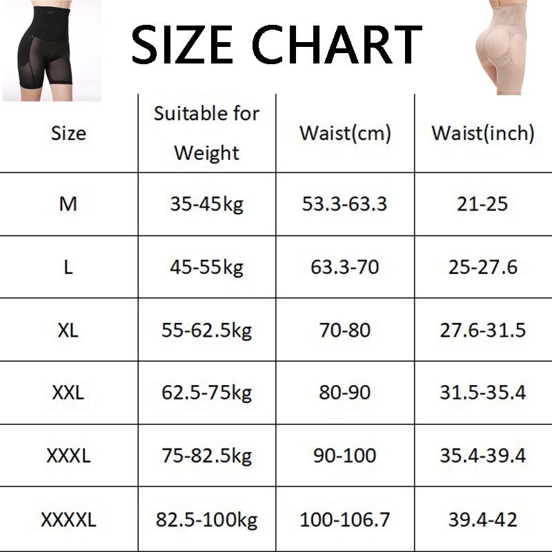 High Waist Control Panties Women Seamless Shapewear Roll Shorts Spanx  Stomach Boning Slimming Panty Tummy Legs Tight