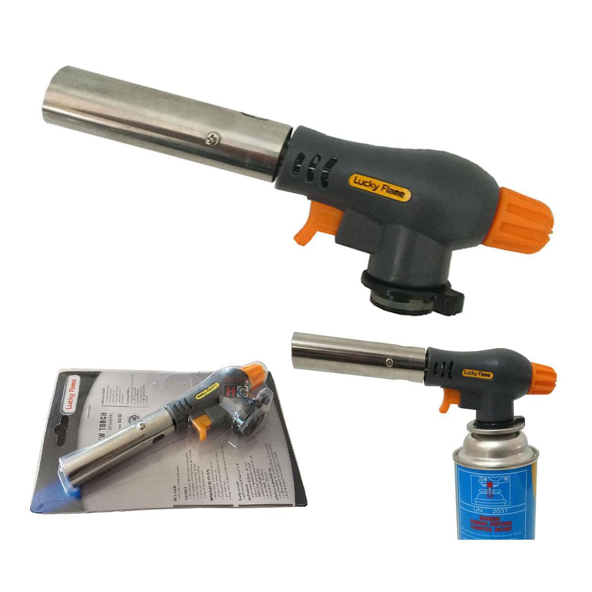 หัวพ่นไฟ Lucky flame GT-202 ใช้แก๊สกระป๋อง