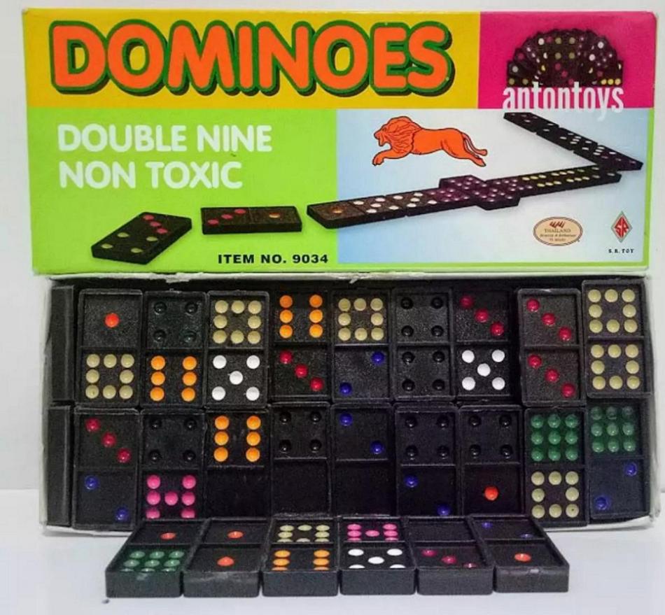 โดมิโน่ DOMINOES กล่องใหญ่ เล่นได้ทั้งครอบครัว