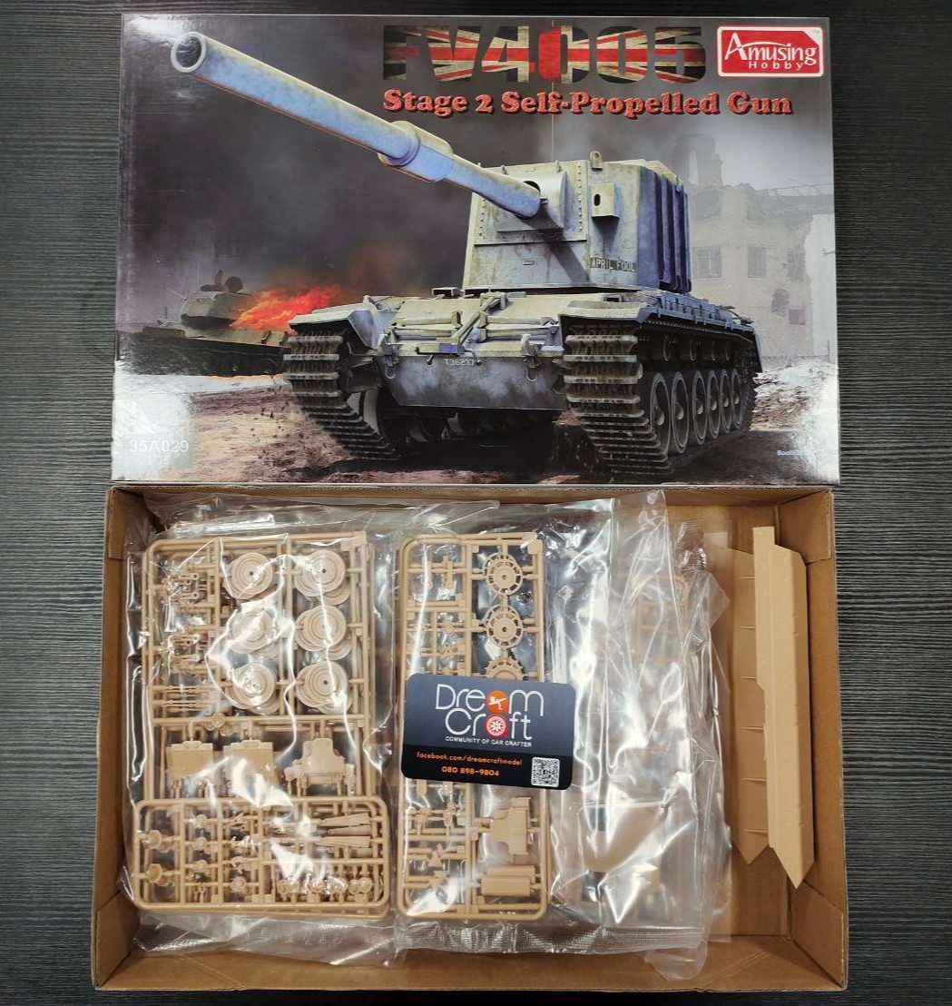 AMUSING 35A029 1/35 FV4005 Stage 2 self-propelled gun (โมเดลรถถัง