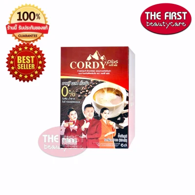 Cordy Plus Coffee " กาแฟ อ.วิโรจน์ " กาแฟ ผสมถั่งเฉ้า อ.วิโรจน์ (1 กล่อง 10 ซอง)