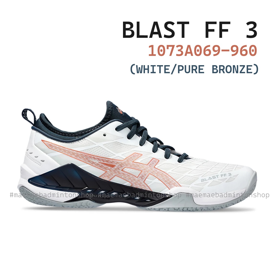 รองเท้าแบดมินตัน/วอลเล่ย์บอล ASIC BLAST FF 3 [MEN