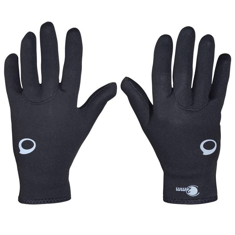 ถุงมือนีโอพรีนสำหรับดำน้ำลึก เพื่อความคล่องในการขยับมือขณะดำน้ำ ถุงมือดำน้ำ Diving gloves 2 Mm Neoprene 6.5mm Gloves