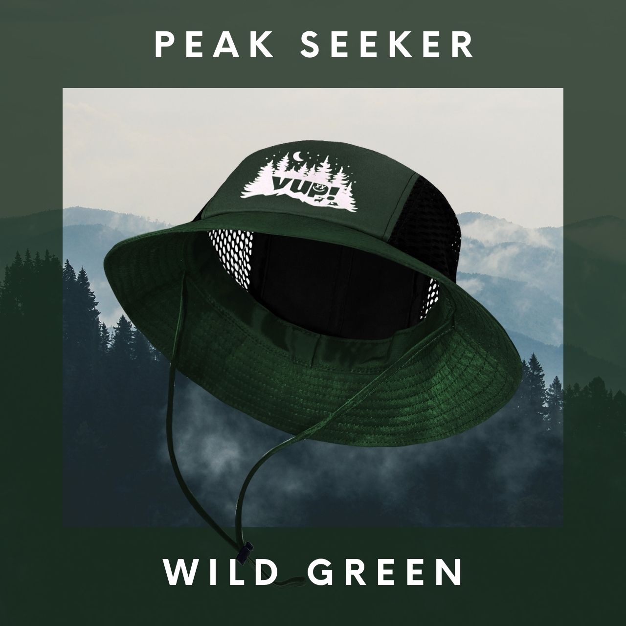 YUP! Peak Seeker Bucket หมวกบัคเกต สำหรับวิ่งเทรลกิจกรรมกลางแจ้ง