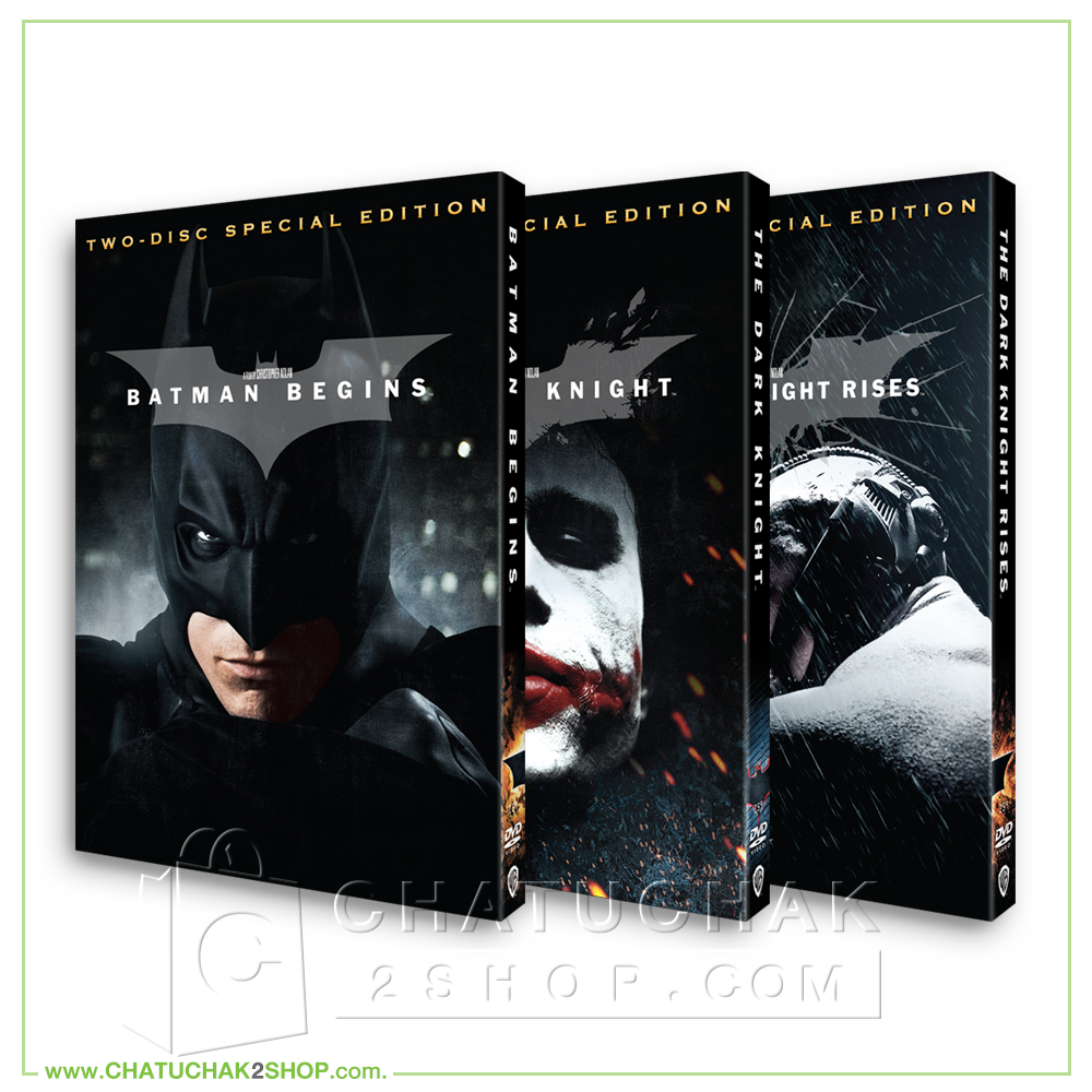 แบทแมน อัศวินรัตติกาล ไตรภาค / The Dark Knight Trilogy DVD
