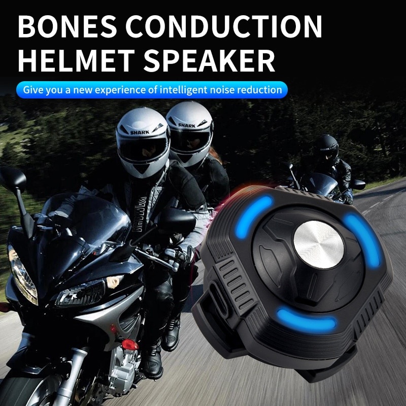 EYD H2R ลำโพงบลูทูธ bone conduction หมวกกันน็อคมอเตอร์ไซค์ชุดหูฟัง ...