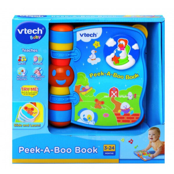 vtech หนังสือนิทานอิเล็กทรอนิกส์ Peek a Boo Book