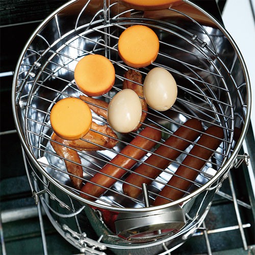 COLEMAN JAPAN Stainless SMOKER II#ชุดหม้อรมควัน สแตนเลส