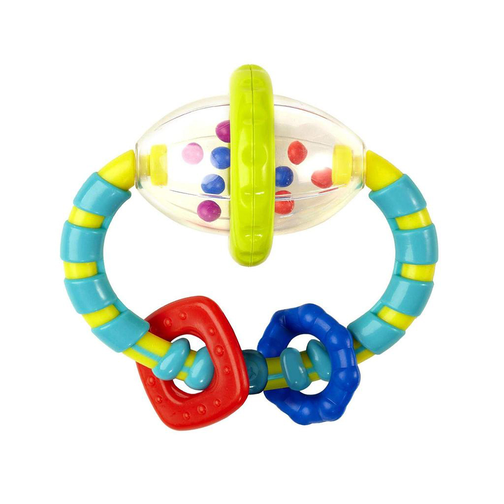Bright Starts Grab and Spin Rattle 3M ของเล่น - MegaHealthMart - ThaiPick