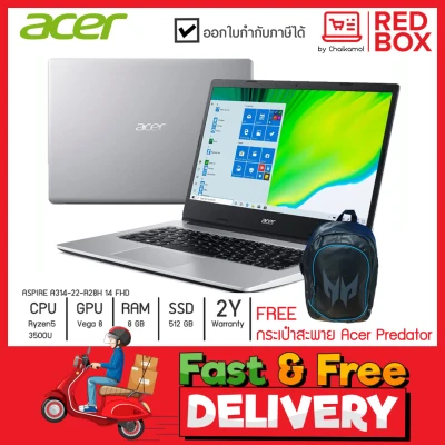 Acer ASPIRE 3 A314-22-R28H 14 FHD / RYZEN 5 3500U / 8GB / 512GB / Win10 / 2Y