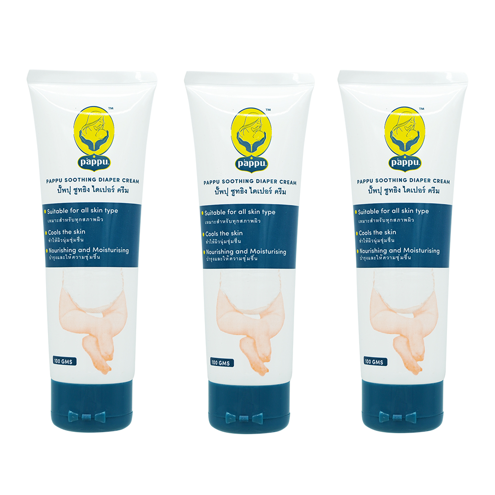 Baby Nappy Cream ครีมทาก้นเด็ก 100 gms / แพ็ค 3 ชิ้น