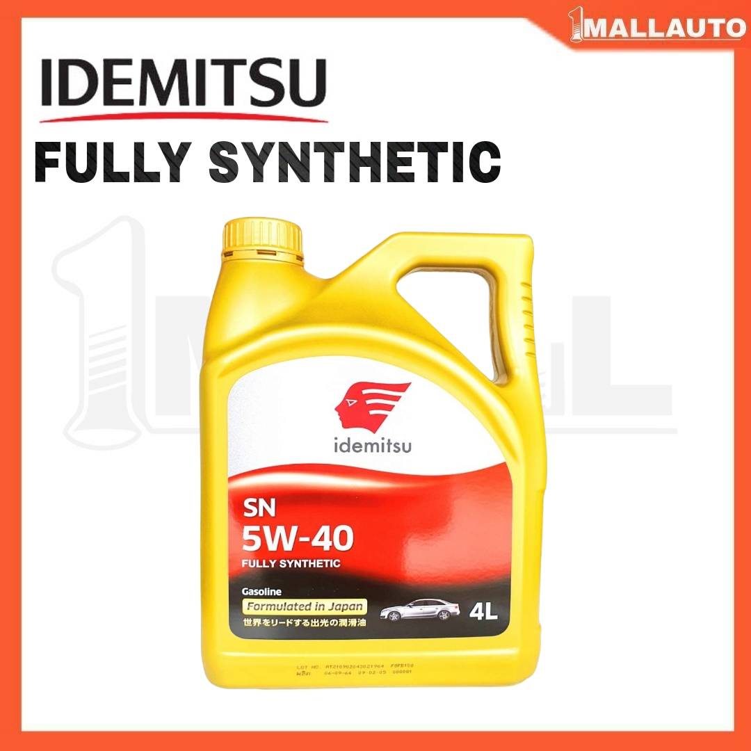 IDEMITSU SN 5W-40 FULLY SYNTHETIC ( เลือกปริมาณ 41ลิตร หรือ 4 ลิตร ) กด ...