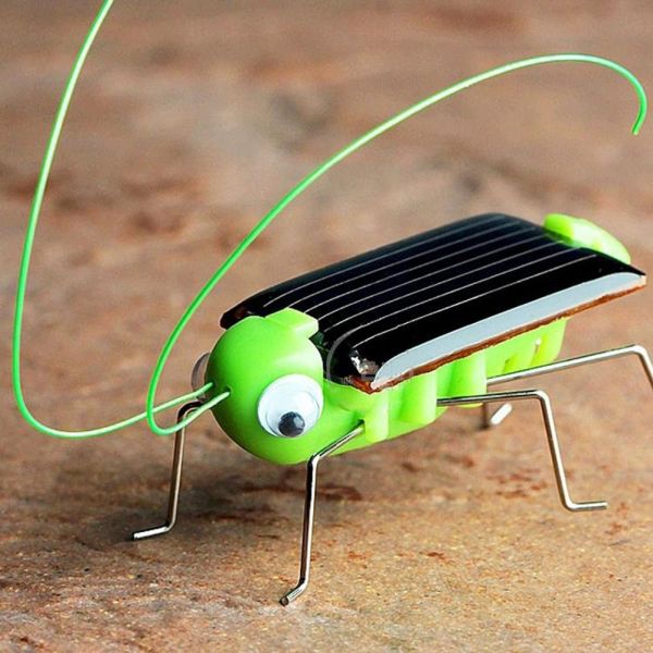Robot Côn Trùng Năng Lượng Cricket Giáo Dục Mini JIA M Quà Tặng Trẻ Em Côn Trùng, Năng Lượng Mặt Trời Bug Learning