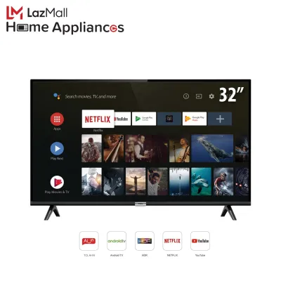 TCL ทีวี 32 นิ้ว LED Wifi HD 720P Android 8.0 Smart TV รุ่น 32S6500