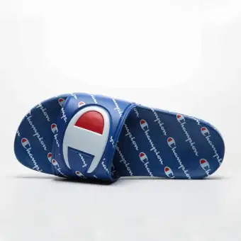 blue champion slippers