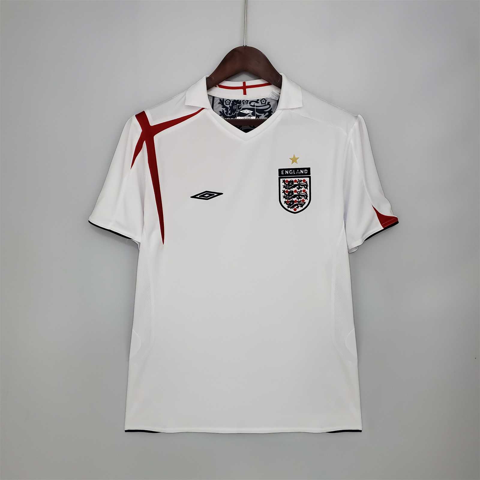 2008 Espanha Alta Qualidade Casa Retro Futebol Camiseta Jersey De