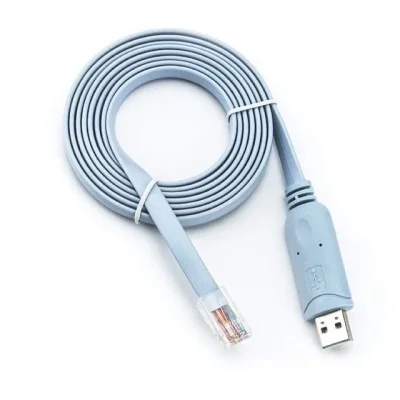 สายเคเบิ้ล USB To Serial / RS 232 Console Rollover สำหรับ Cisco Route RJ45 Cable