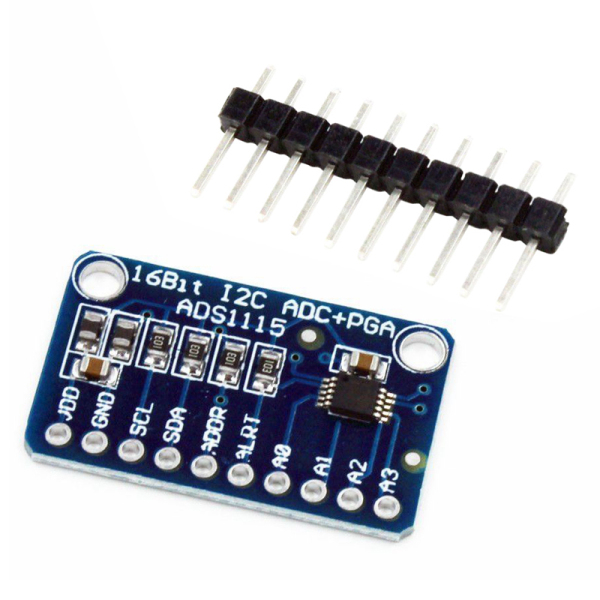 ADS1115 4 Channel 16 Bit I2C ADC Module with Pro Gain Amplifier for Arduino Rpi