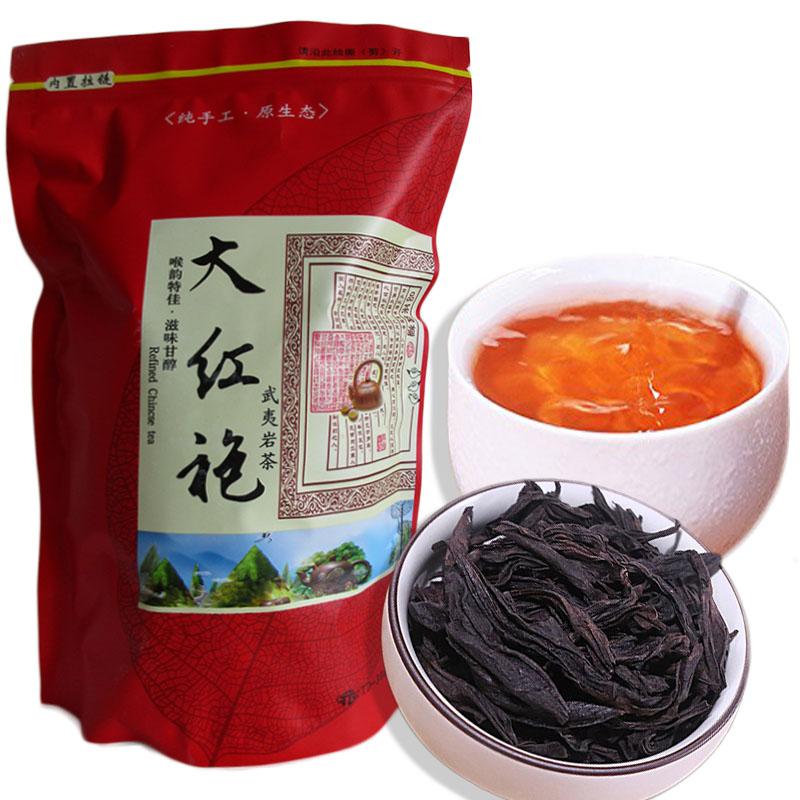 C-HC020จีน Da Hong Pao ชา250G เสื้อคลุมสีแดงขนาดใหญ่ชาอูหลงเดิมของขวัญสีเขียวอาหาร Da Hong Pao Health Care ชาต้าหงเผา