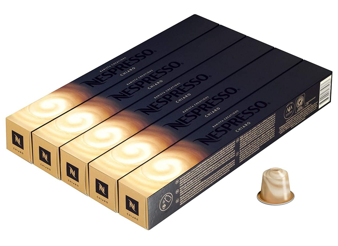 Nespresso Barista CHIARO Capsules Ground Coffee เนสเพรสโซ บาริสต้า เชีย