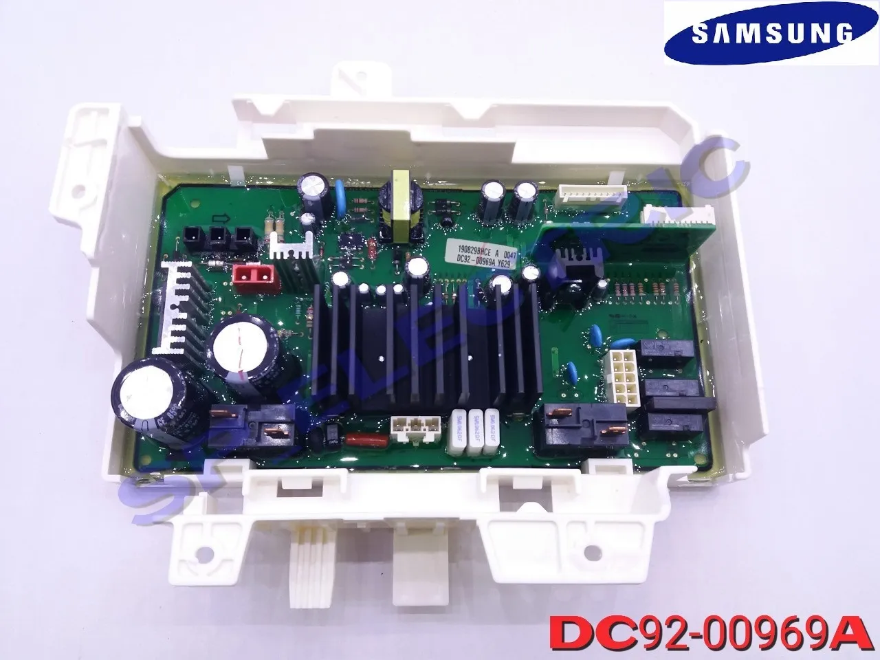 DC92-00969A แผง PCB MAIN เครื่องซักผ้า Samsung แท้ ระบบฝาหน้า รุ่น WF1124XAC WF1124XBC