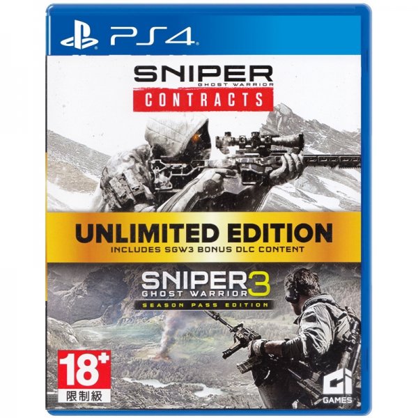 ✜ PS4 SNIPER: GHOST WARRIOR - CONTRACTS (ASIA) (เกมส์  PS4™ By ClaSsIC GaME OfficialS)
