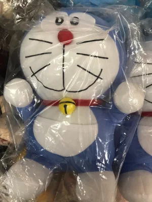 Cute Large Doraemon Plush Stuffed Animal, 40 Cm Plushie ตุ๊กตาโดราเอมอน ขนาด 40 ซม ลิขสิทธ์แท้