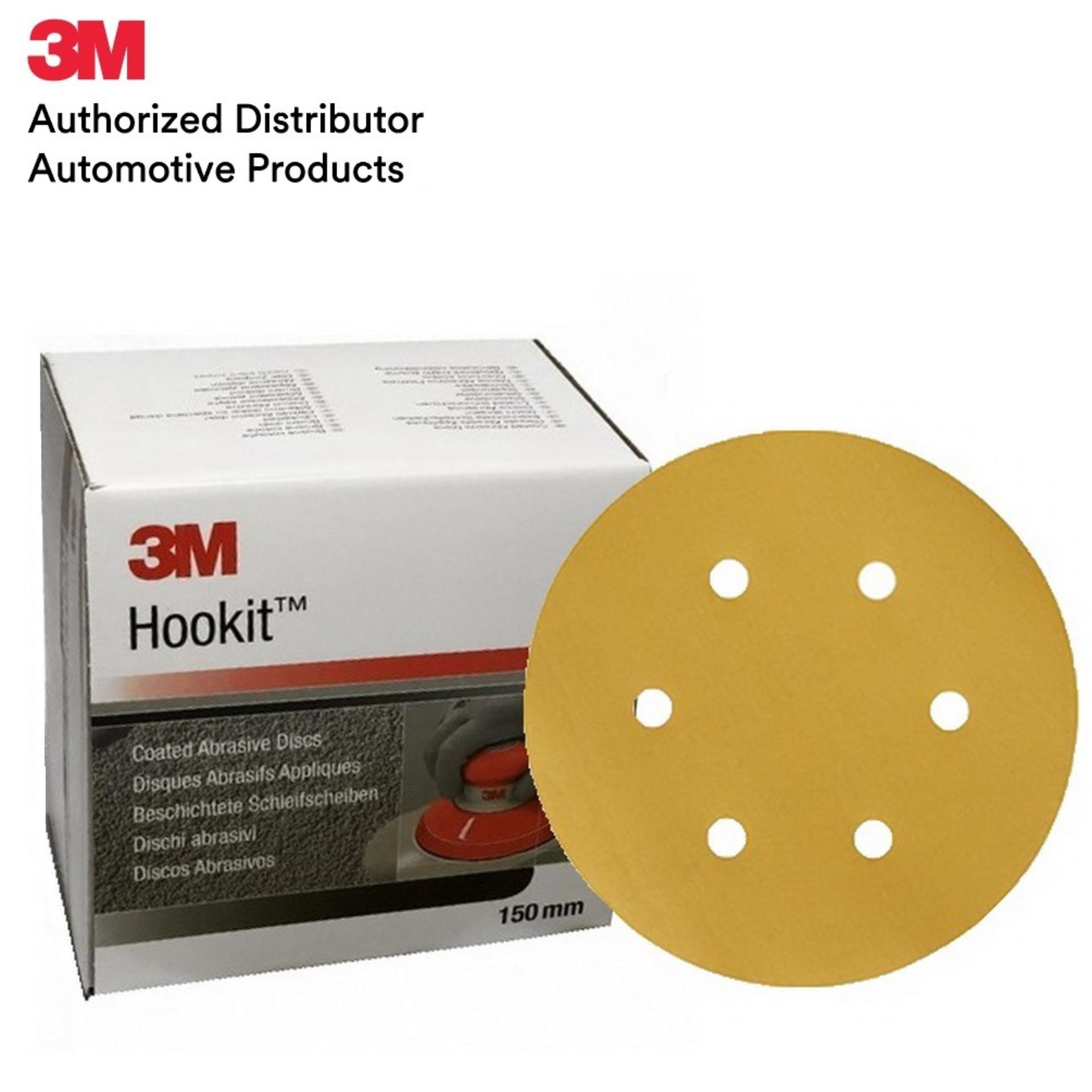 3M Hookit Schleifscheibe 255P P240 150 Mm – 100er Pack Mit Aluminiumoxid & Fre-Cut Beschichtung