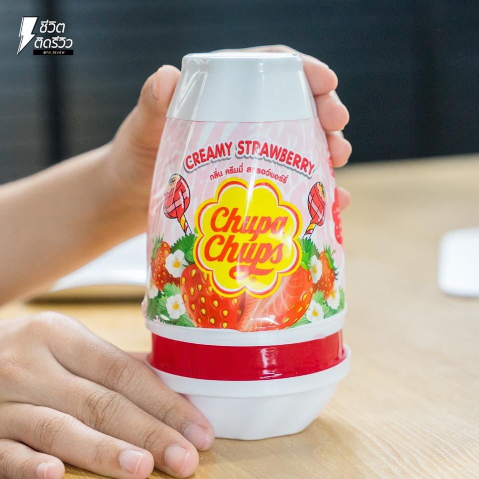 Chupa Chups Air Fresheners กลิ่น Creamy Strawberry