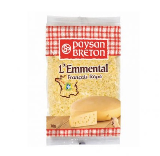ส่งฟรี เพซาน เบรตัน ชีสเอมม็องตาล เเบบขูด 70 กรัม - Paysan Breton Emmental Cheese Shredded 70g มีเก็บเงินปลายทาง