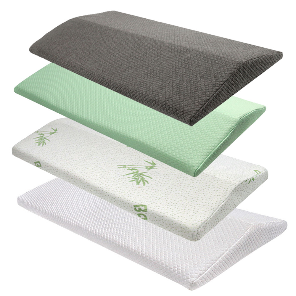 Lumbar Support Pillow for Sleeping Memory Foam Pillow for Back Pain