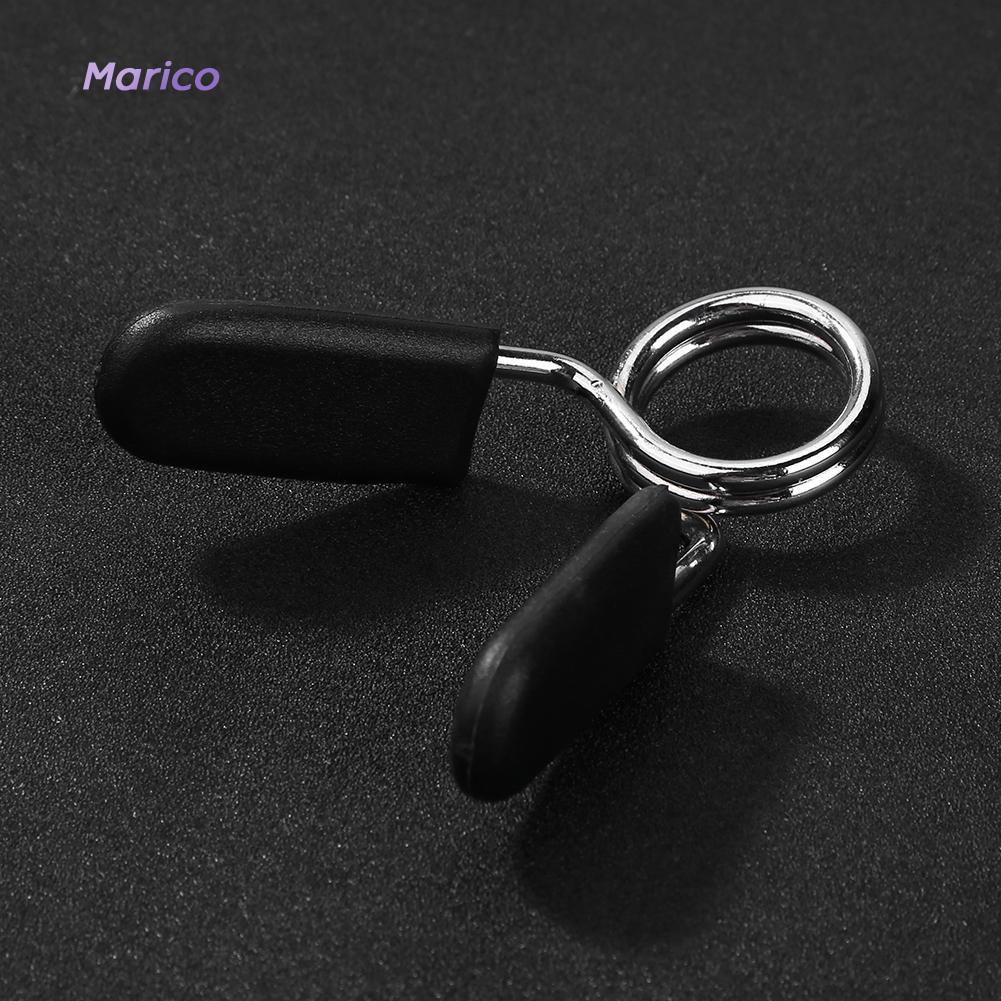 Olympic Size Barbell Collar Locks 1 inch Bar Clamp Crossfit Weight