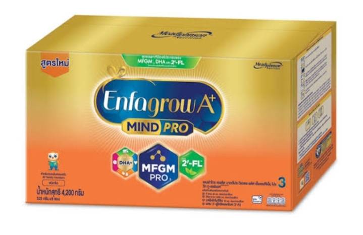 Enfalac grow Mind Pro A+ สูตร 3  (4,200) ยกกล่อง มี 8 ถุง