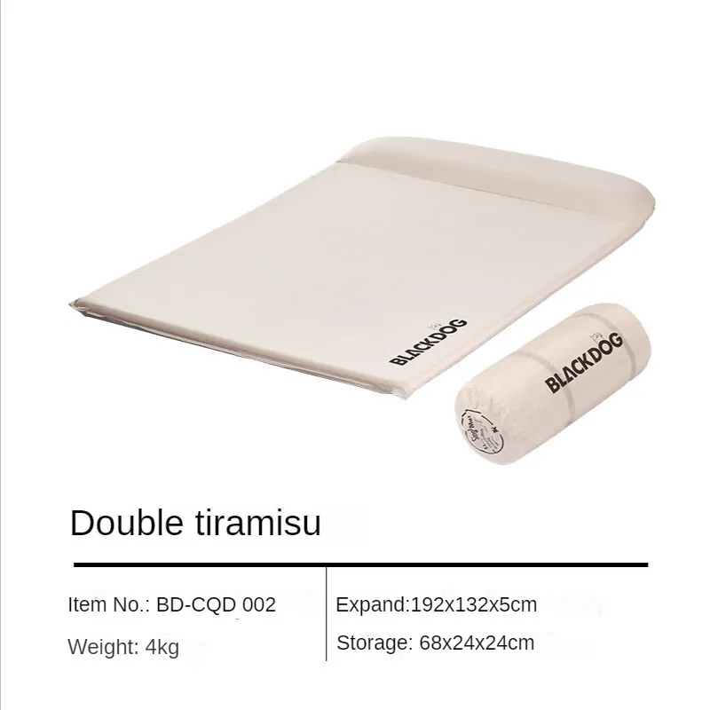 ภาพสินค้าBlackdog  ที่นอนเป่าลม6ฟุ แผ่นรองนอน เบาะเป่าลมอัตโนมัติ แผ่นรองนอนเต็นท์กลางแจ้ง เตียงลมหนา ที่นอนตั้งแคมป์ แผ่นความชื้น LSF585 จากร้าน BlackDog บน Lazada ภาพที่ 7