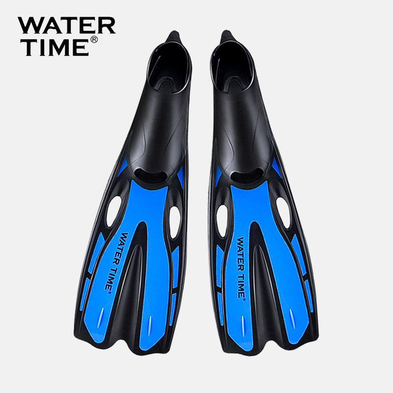 WaterTimeกบตีนกบดำน้ำดูปะการังรองเท้าดำน้ำฟรียาวตีนกบว่ายน้ำฝึกชุดว่ายน้ำ