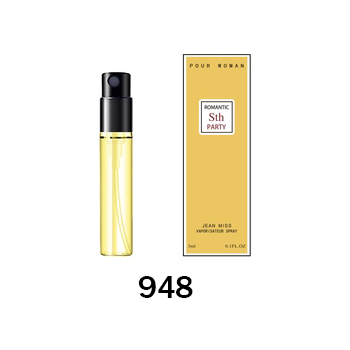 Mini Perfume 3ml น้ำหอมขนาดพกพา หัวสเปรย์ มีกล่อง น้ำหอมเทสเตอร์ มีให้เลือกหลากหลายกลิ่น  กลิ่น 948ปริมาณ (มล.) 3