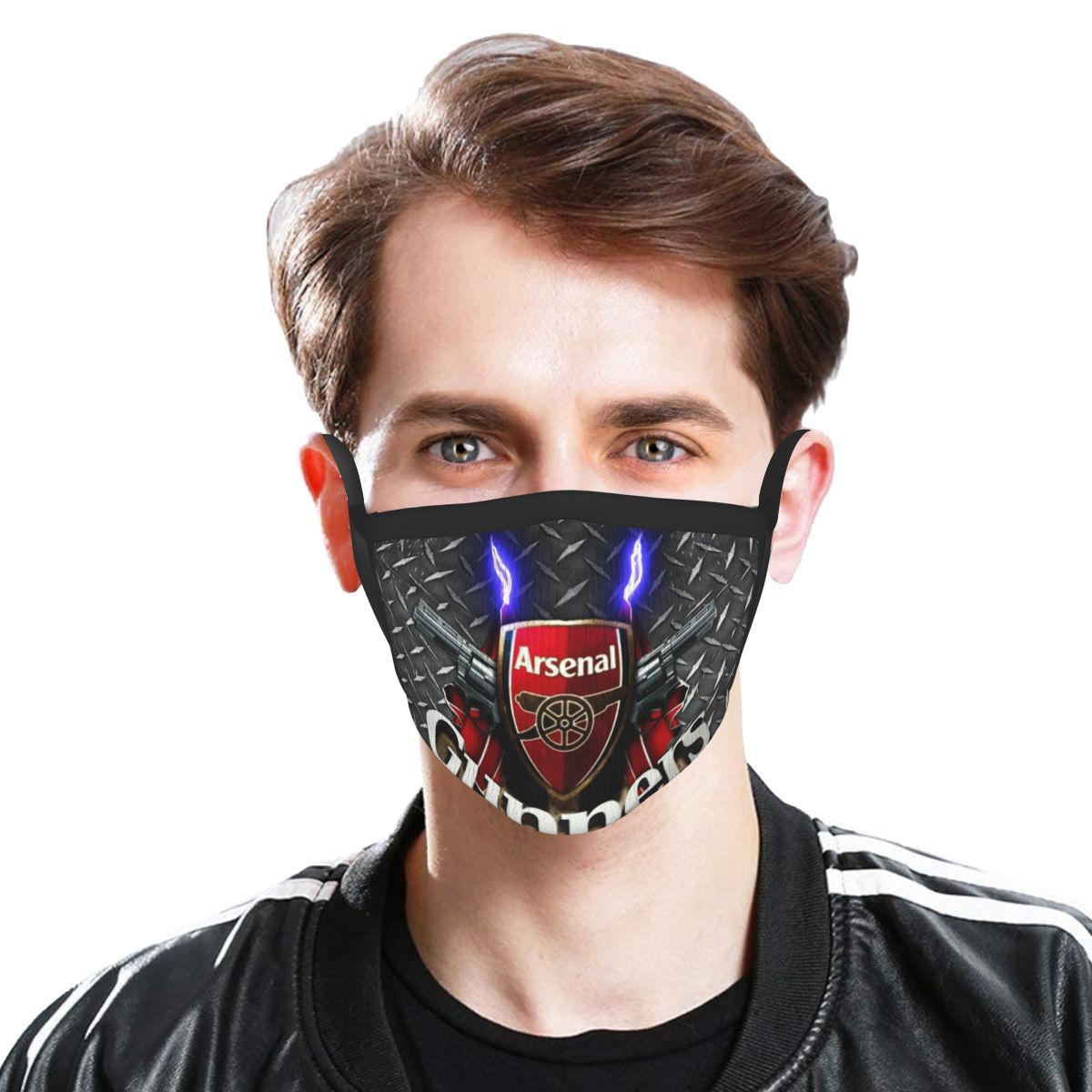 Arsenal Logo Protective Unisex Face Mouth Mask1 Fancy Washable Cool ...
